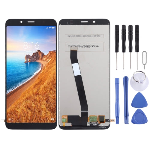 LCD Screen and Digitizer Full Assembly for Xiaomi Redmi 7A(Black)