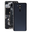 Battery Back Cover with Camera Lens & Fingerprint Sensor for LG G7 ThinQ / G710 / G710EM / G710PM / G710VMP(Black)