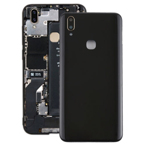 Back Cover with Camera Lens Side Keys for Vivo Y85(Black)
