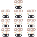 10 PCS Camera Lens Cover for Huawei Nova 4(Gold)