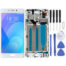 LCD Screen and Digitizer Full Assembly with Frame for Meizu M6 Note (White)