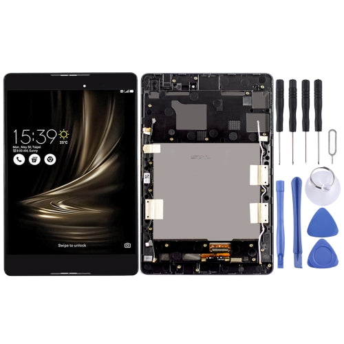 LCD Screen and Digitizer Full Assembly with Frame for Asus Zenpad 3 8.0 Z8 Z581KL Z581 ZT581KL P008(Black)