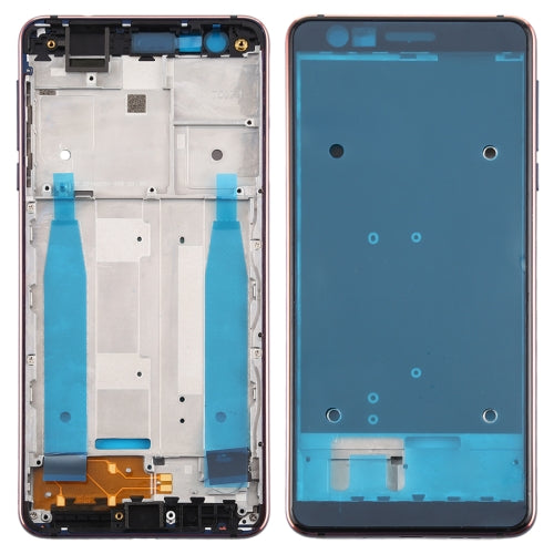 Front Housing LCD Frame Bezel Plate for Nokia 3.1 TA-1049 TA-1057 TA-1063 TA-1070 (Blue)
