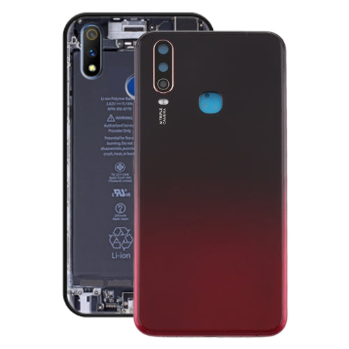 Battery Back Cover with Camera Lens for Vivo Y3(Red)