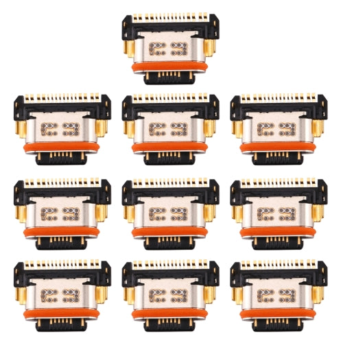 10 PCS Charging Port Connector for Vivo X27 / X27 Pro