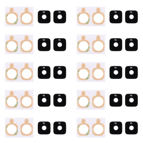 10 PCS Back Camera Lens Cover with Sticker for Galaxy Alpha / G850