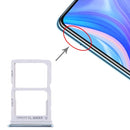 SIM Card Tray + NM Card Tray for Huawei Enjoy 10s / Honor Play 4T Pro (Blue)