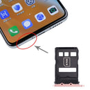 SIM Card Tray + NM Card Tray for Huawei P40 (Gold)