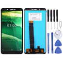 LCD Screen and Digitizer Full Assembly for Nokia C1 (Black)