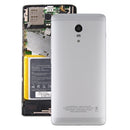Battery Back Cover with Side Keys for Lenovo Vibe P1 P1c72 P1a42 P1c58(Silver)