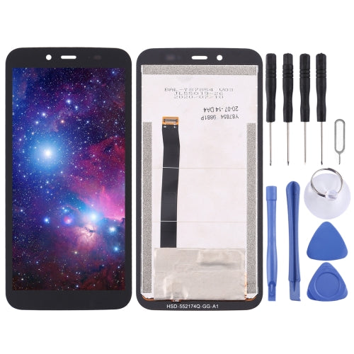 LCD Screen and Digitizer Full Assembly for Blackview BV5500 Plus