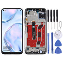 LCD Screen and Digitizer Full Assembly with Frame for Huawei Nova 6 SE (Black)