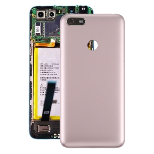 Battery Back Cover with Camera Lens Cover for Lenovo A5(Gold)