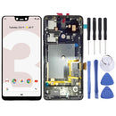 LCD Screen and Digitizer Full Assembly with Frame for Google Pixel 3 XL(Black)