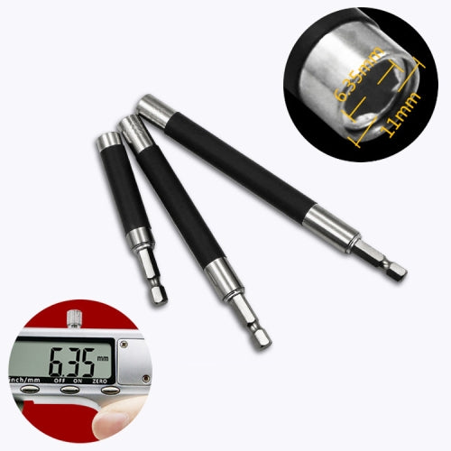 3 in 1 Telescopic Hexagonal Handle Lengthened Connecting Rod Guide Rod, Length: 80/120/140mm
