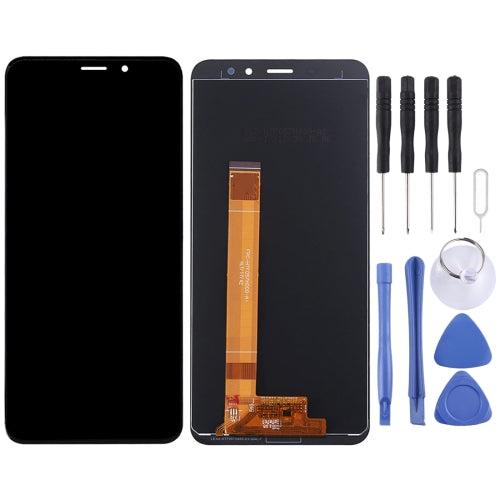 LCD Screen and Digitizer Full Assembly for Meizu Meilan S6 / M6s / M712H / M712Q(Black)