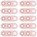 10 PCS Back Camera Lens for Nokia 4.2 / TA-1184 / TA-1133 / TA-1149 / TA-1150 / TA-1157(Pink)
