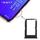 SIM Card Tray + SIM Card Tray for OPPO Reno3(Black)