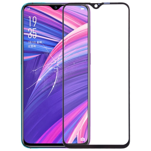 Front Screen Outer Glass Lens for OPPO R19 (Black)