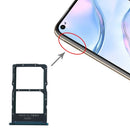 SIM Card Tray + NM Card Tray for Huawei nova 6 SE(Blue)