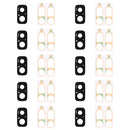 10 PCS Back Camera Lens Cover with Sticker for Galaxy J7 DUO / J720F