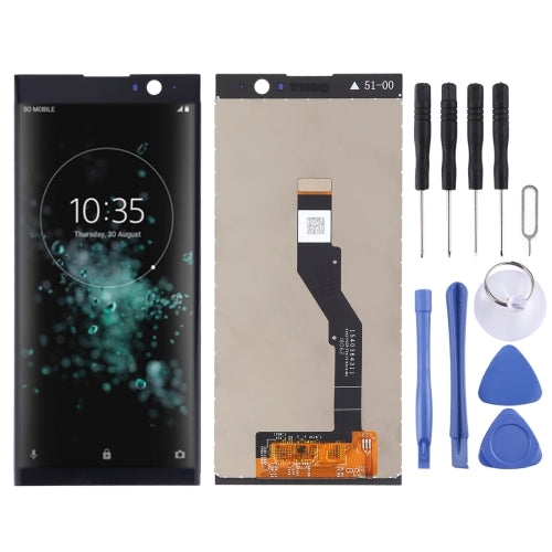 LCD Screen and Digitizer Full Assembly for Sony Xperia XA2 Plus(Black)