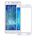 Front Screen Outer Glass Lens for Galaxy J5 / J500(White)