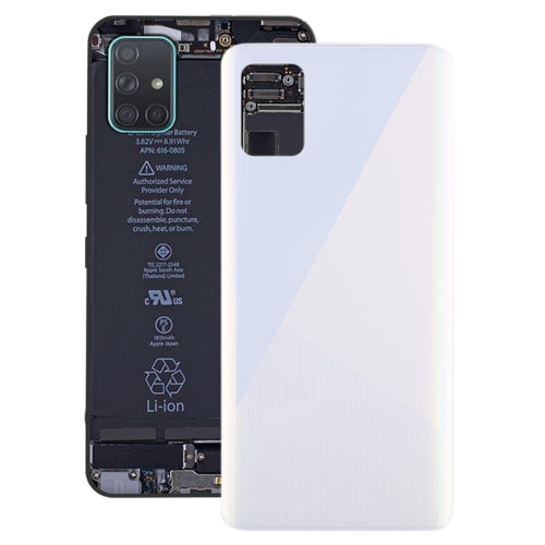 Original Battery Back Cover for Galaxy A51(White)