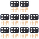 10 PCS Camera Lens Cover for Samsung Galaxy A71 (Black)