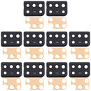 10 PCS Camera Lens Cover for Samsung Galaxy A31 (Black)