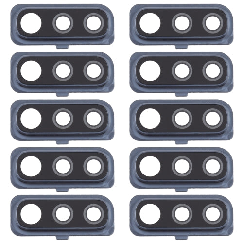 10 PCS Camera Lens Cover for Samsung Galaxy A50 (Black)