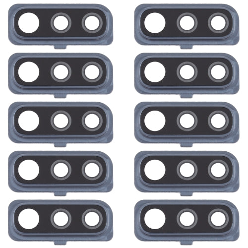 10 PCS Camera Lens Cover for Samsung Galaxy A70 (Black)