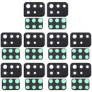 10 PCS Camera Lens Cover for Samsung Galaxy A51 (Black)