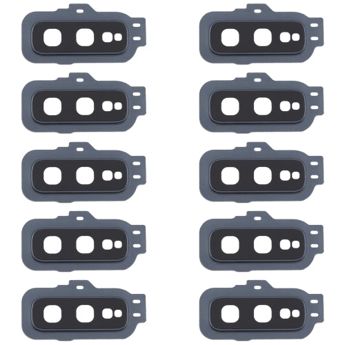 10 PCS Camera Lens Cover for Samsung Galaxy S10e (Black)