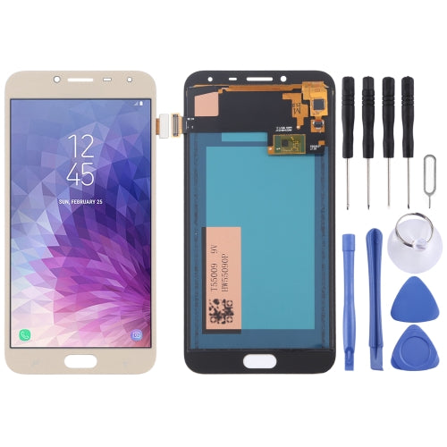 TFT Material LCD Screen and Digitizer Full Assembly for Galaxy J4 (2018) J400F/DS, J400G/DS(Gold)