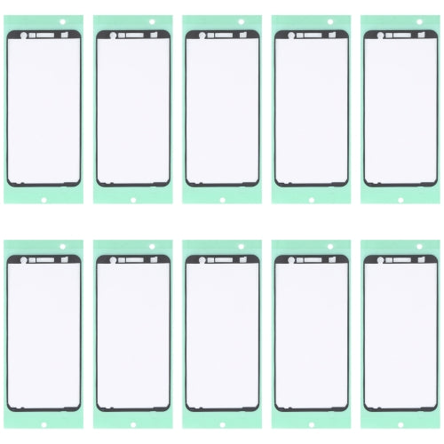 10 PCS Front Housing Adhesive for Samsung Galaxy J6+ / SM-J610