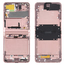 Middle Frame Bezel Plate for Samsung Galaxy Z Flip 5G SM-F707 (Pink)