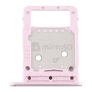 SIM Card Tray + Micro SD Card Tray for Samsung Galaxy Tab S6 Lite / SM-P615 (Pink)