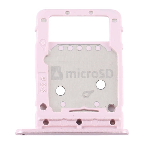 SIM Card Tray + Micro SD Card Tray for Samsung Galaxy Tab S6 Lite / SM-P615 (Pink)