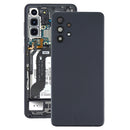 Battery Back Cover with Camera Lens Cover for Samsung Galaxy A32 4G(Black)