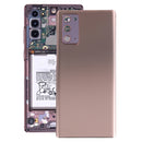 Battery Back Cover with Camera Lens Cover for Samsung Galaxy Note20(Rose Gold)