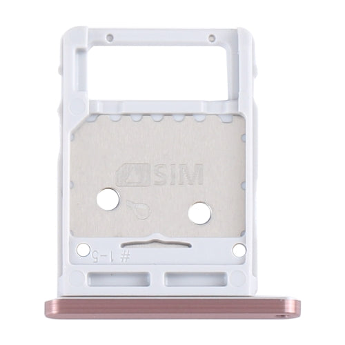 SIM Card Tray + Micro SD Card Tray for Samsung Galaxy Tab S7 SM-T870/T875 (Pink)