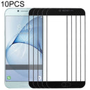 10 PCS Front Screen Outer Glass Lens for Samsung Galaxy A8 (2016) / A810(Black)