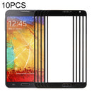 10 PCS Front Screen Outer Glass Lens for Samsung Galaxy Note 3 Neo / N7505 (Black)