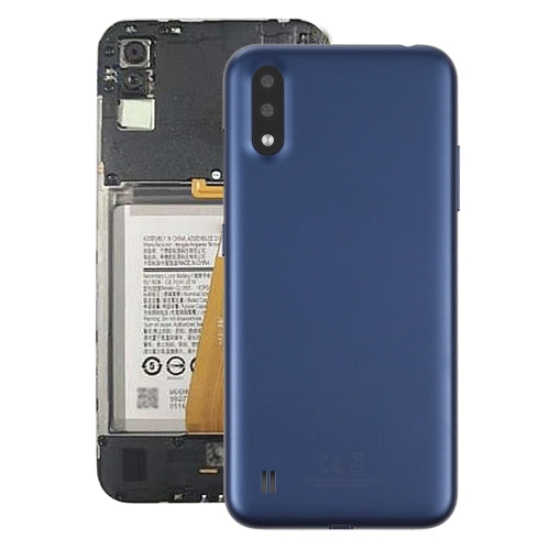 Battery Back Cover With Camera Lens for Samsung Galaxy A01 SM-015F(Blue)