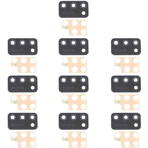 10 PCS Back Camera Lens for Samsung Galaxy M02S SM-M025
