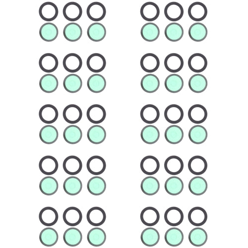 10 PCS Back Camera Lens for Samsung Galaxy S21 5G SM-G991