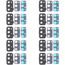 10 PCS Camera Lens Cover for Samsung Galaxy S20 FE 5G SM-G781(Black)