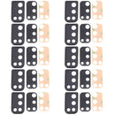10 PCS Camera Lens Cover for Samsung Galaxy M21 SM-M215(Black)