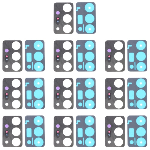10 PCS Back Camera Lens for Samsung Galaxy Note20 Ultra 5G SM-N986